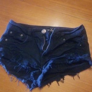 American Eagle Outfitters Black Shorts